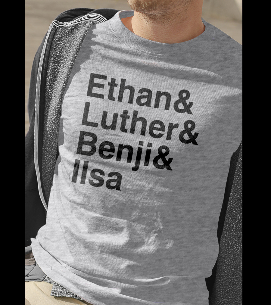 Mission Impossible Ethan Luther Benji Ilsa Characters T-Shirt
