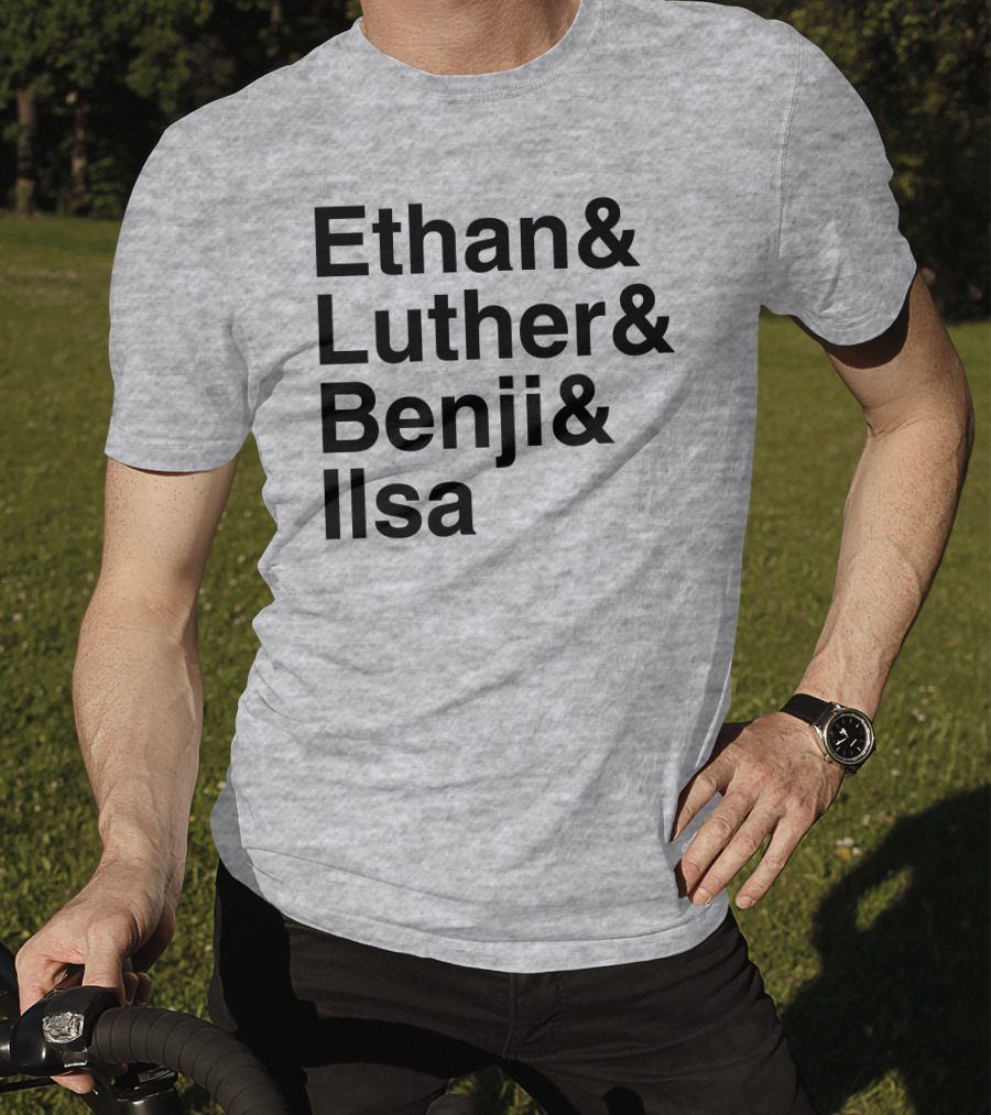Mission Impossible Ethan Luther Benji Ilsa Characters T-Shirt