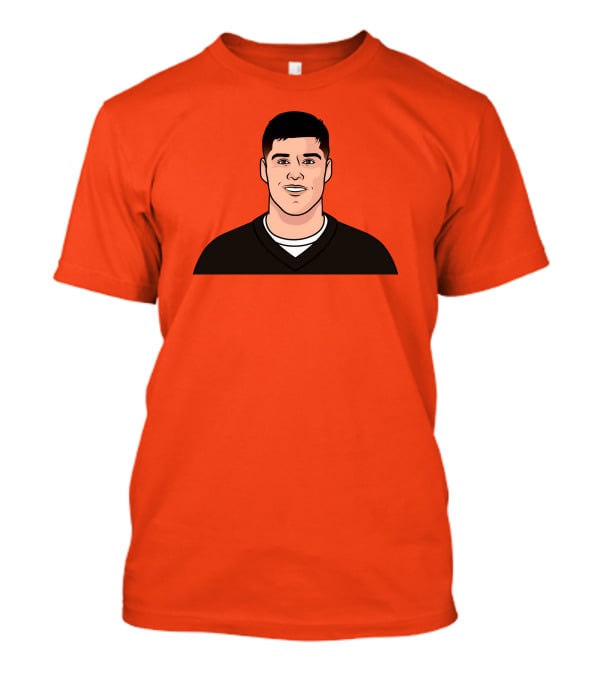 Mason Rudolph Illustrated Portrait On T-Shirt