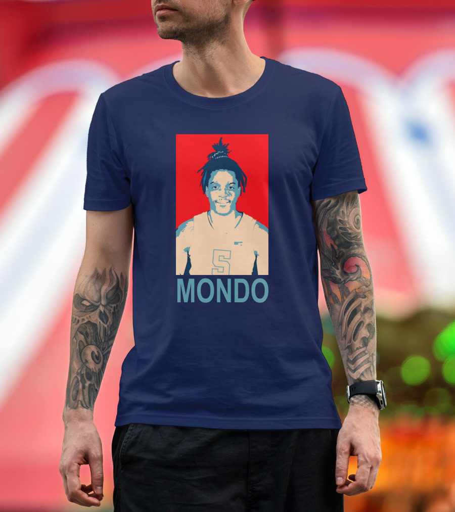 Mondo Basketball Number 5 T-Shirt