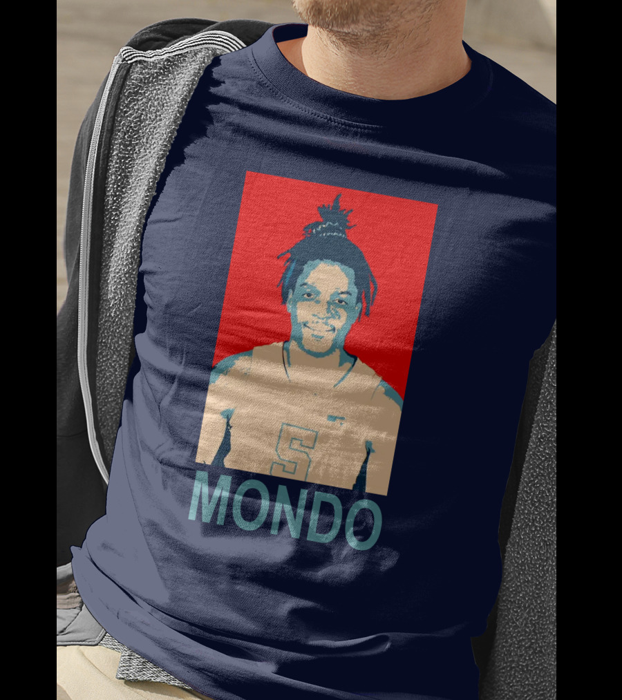 Mondo Basketball Number 5 T-Shirt