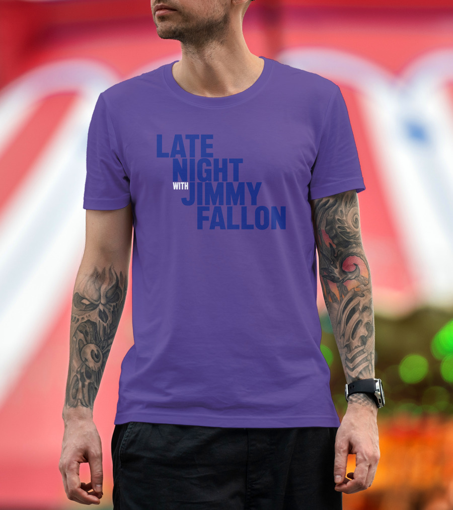Late Night With Jimmy Fallon Mike Shoemaker T-Shirt