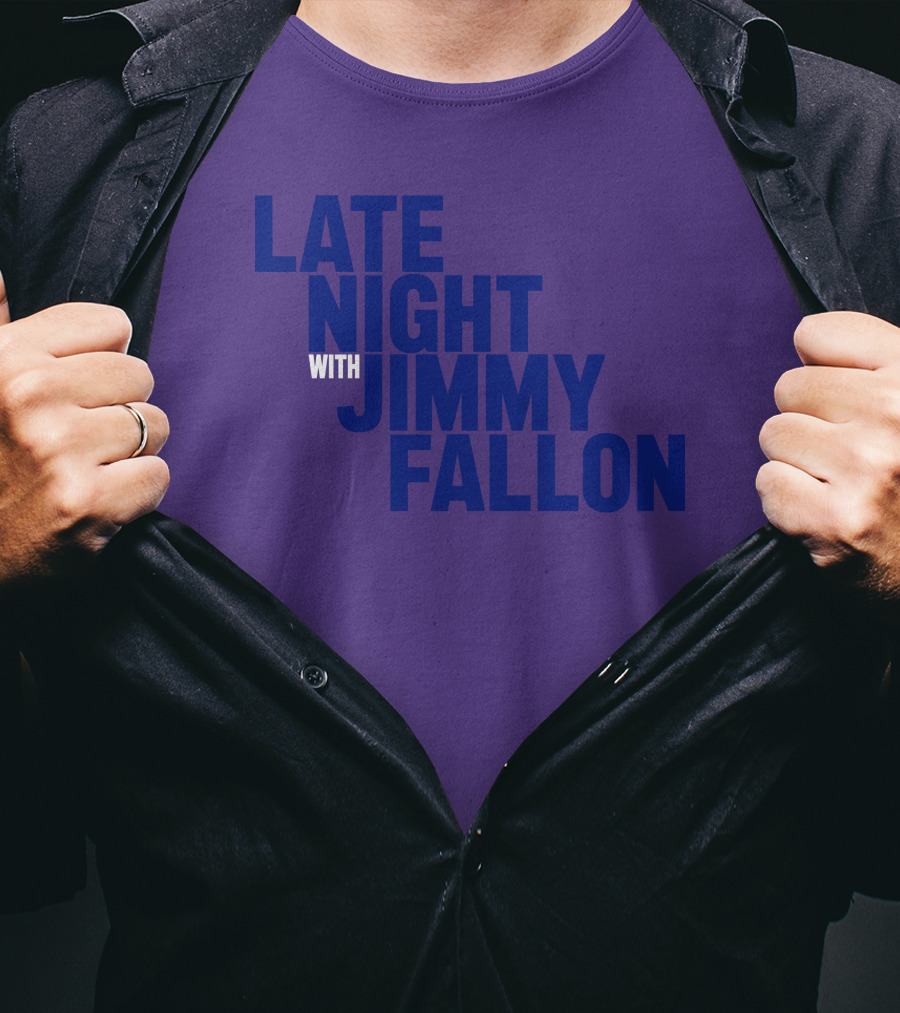 Late Night With Jimmy Fallon Mike Shoemaker T-Shirt