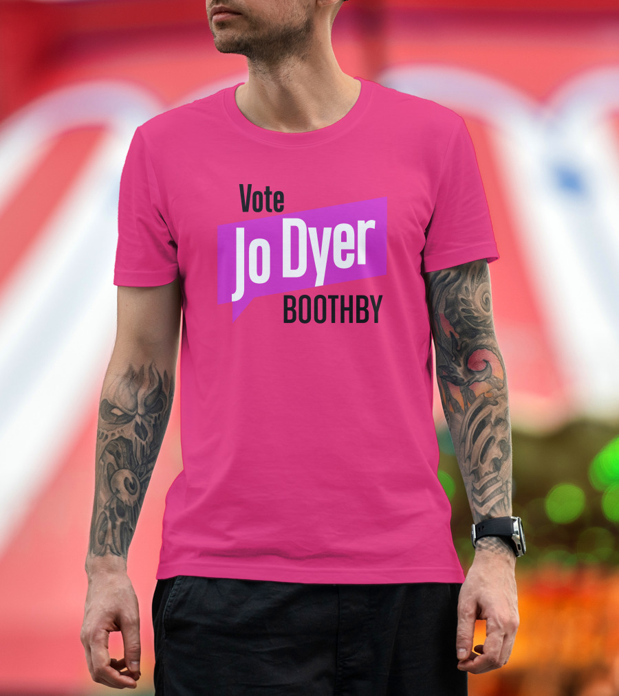 Vote Jo Dyer Boothby Independent Voice T-Shirt