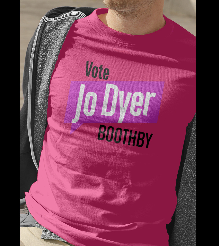 Vote Jo Dyer Boothby Independent Voice T-Shirt