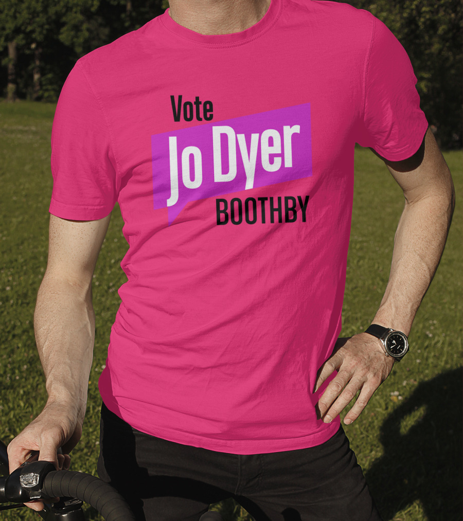 Vote Jo Dyer Boothby Independent Voice T-Shirt