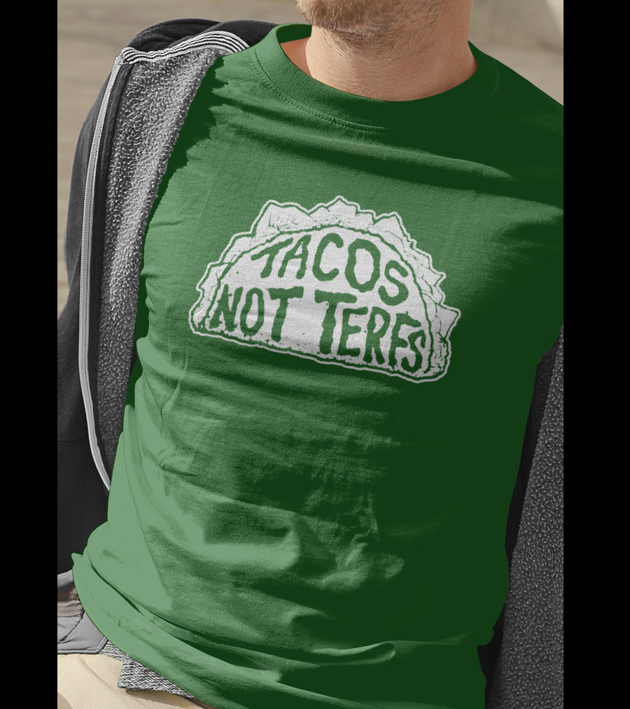 Tacos Not Terfs By Guest Artists Fish Outta Water Films T-Shirt