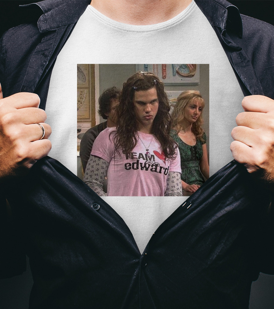 Team Edward Twilight Parody Scene T-Shirt