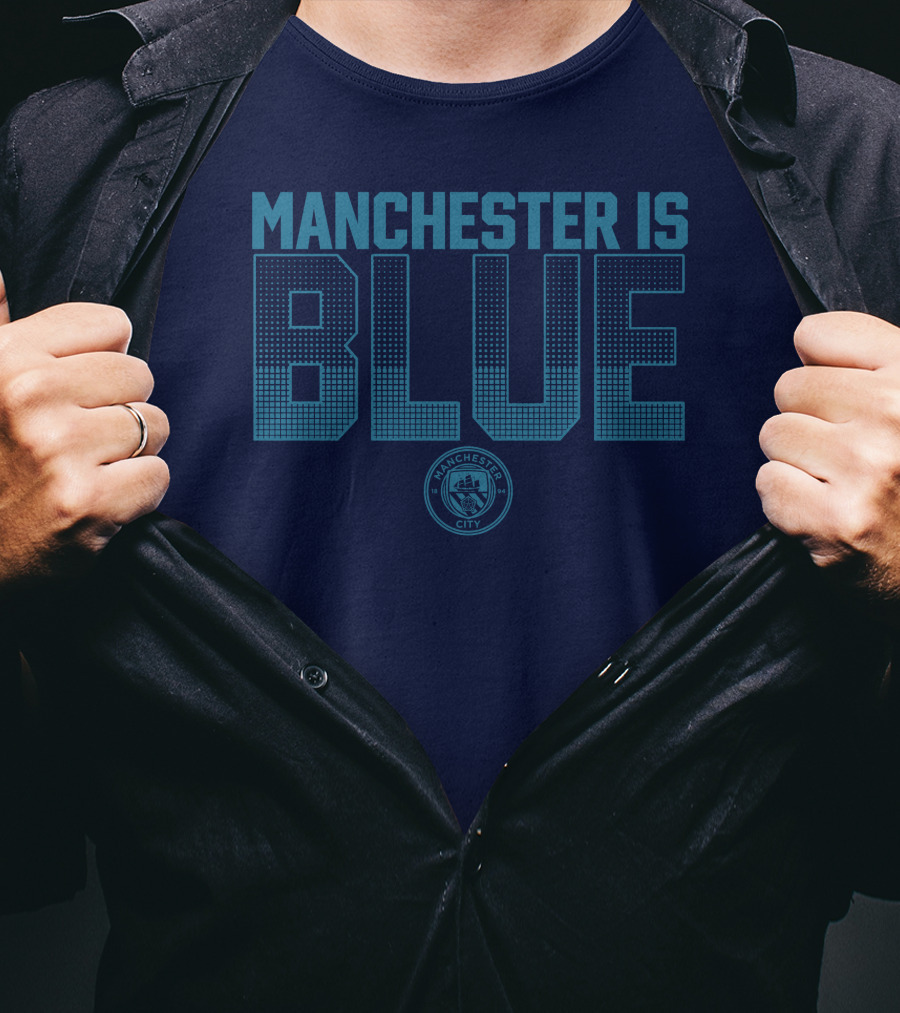 Manchester Is Blue: Manchester City Emblem T-Shirt
