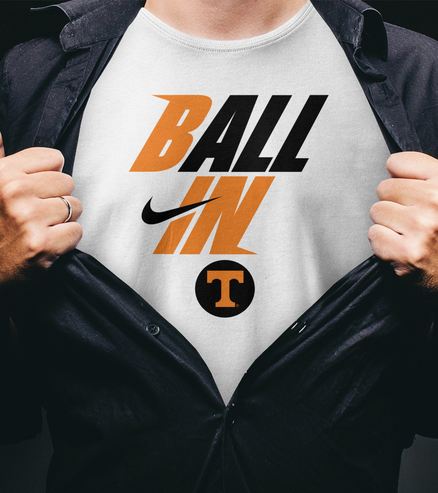 Tennessee Volunteers Ball In T T-Shirt