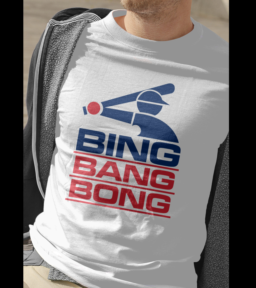 Bing Bang Bong Baseball Player T-Shirt