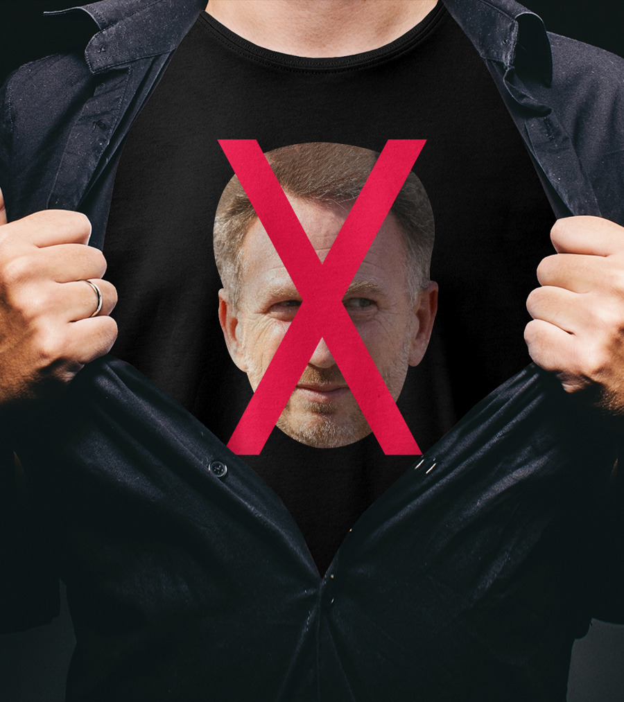 Christian Horner Red X I Just Want Red Bull To Lose T-Shirt