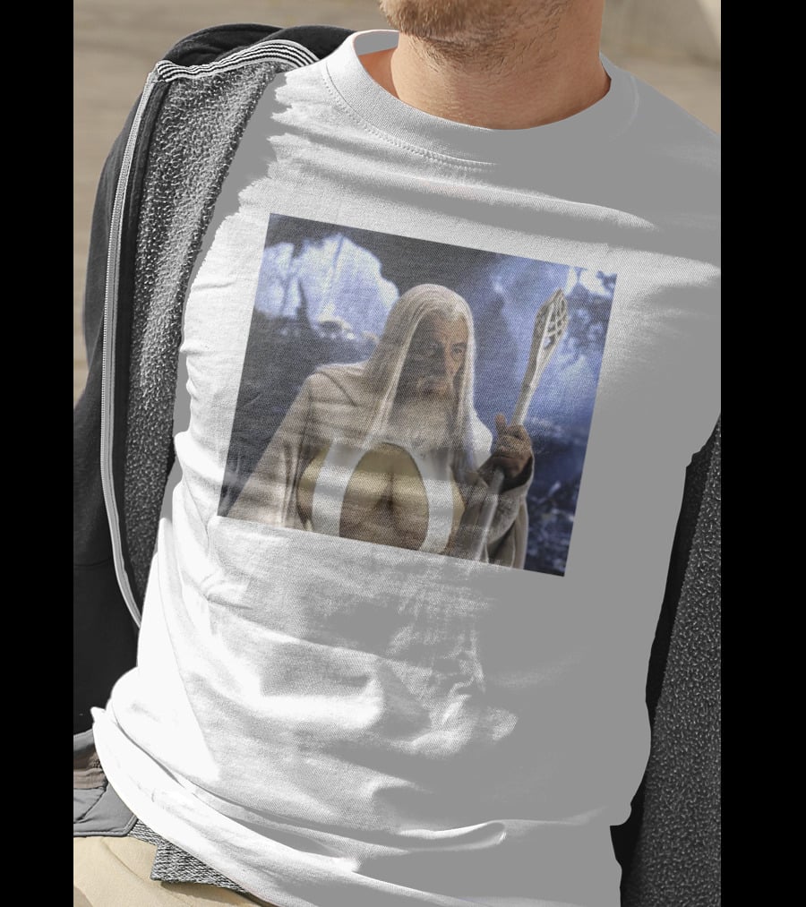 Raw Paw Merch Gandalf's Big Naturals Wizard T-Shirt