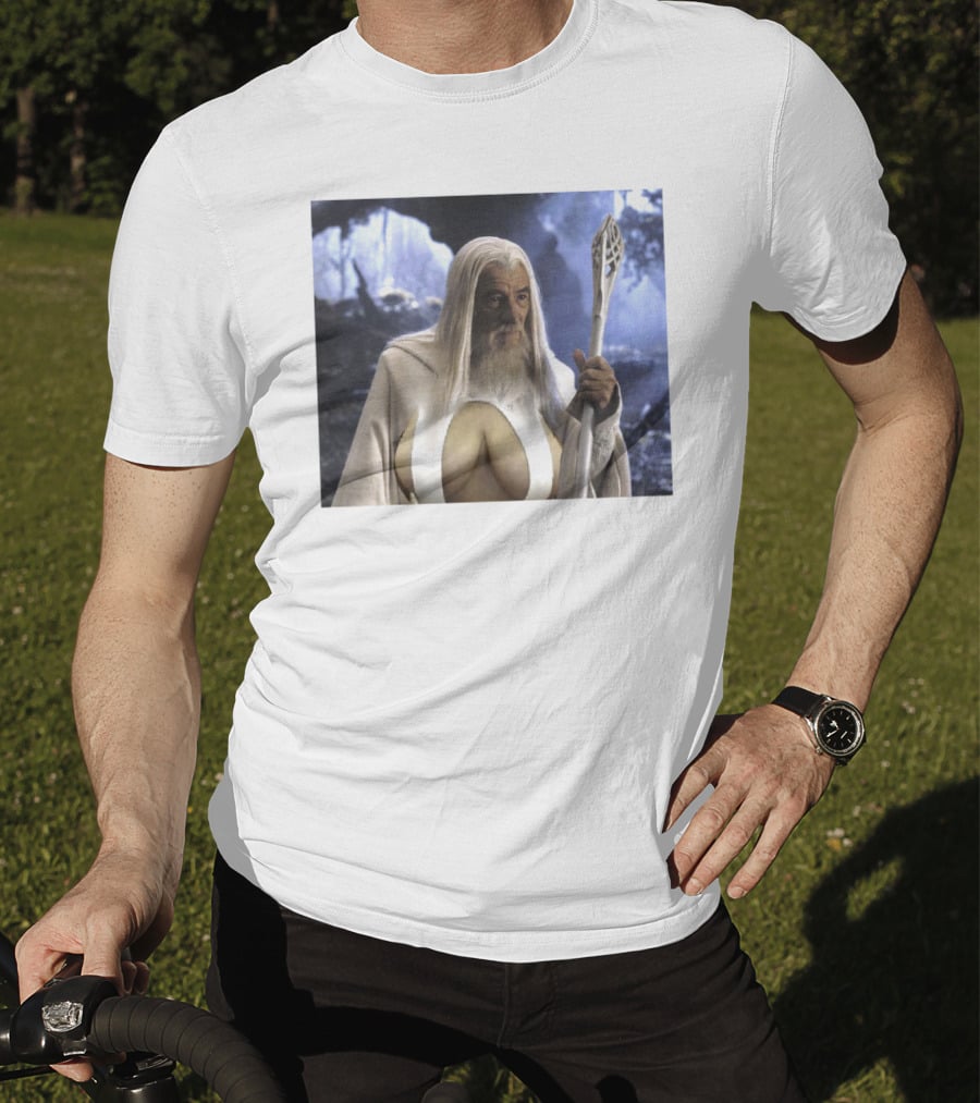Raw Paw Merch Gandalf's Big Naturals Wizard T-Shirt