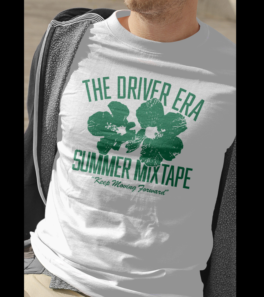 The Driver Era Summer Mixtape Keep Moving Forward Hibiscus T-Shirt