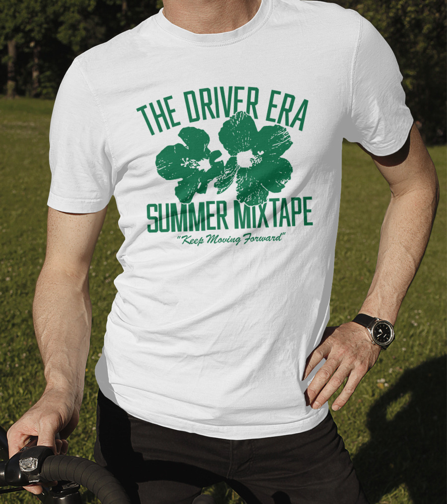 The Driver Era Summer Mixtape Keep Moving Forward Hibiscus T-Shirt