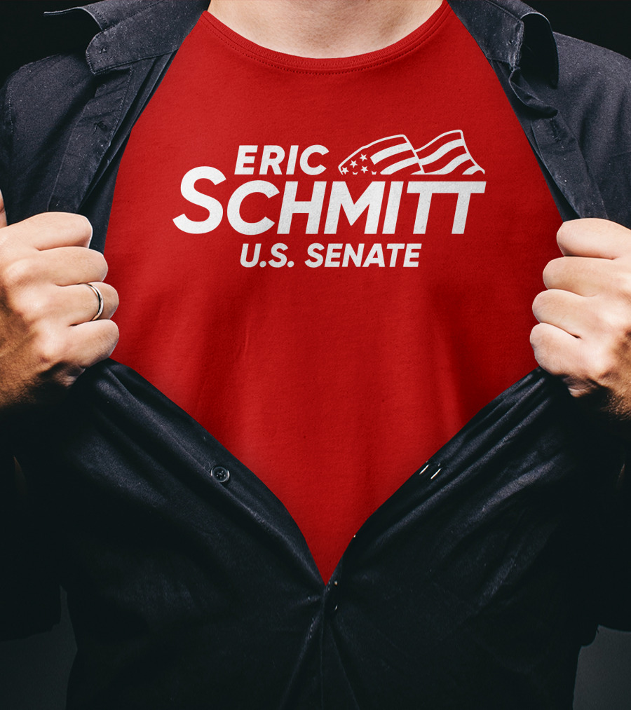 Eric Schmitt U.S. Senate Flag T-Shirt