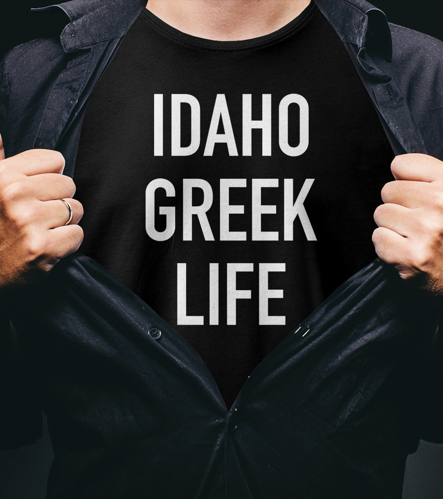 Idaho Greek Life University Of Idaho T-Shirt