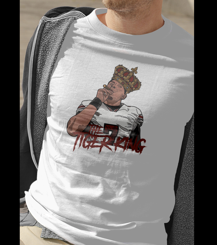 The Tiger King Spencer Rattler Crowned Quarterback T-Shirt