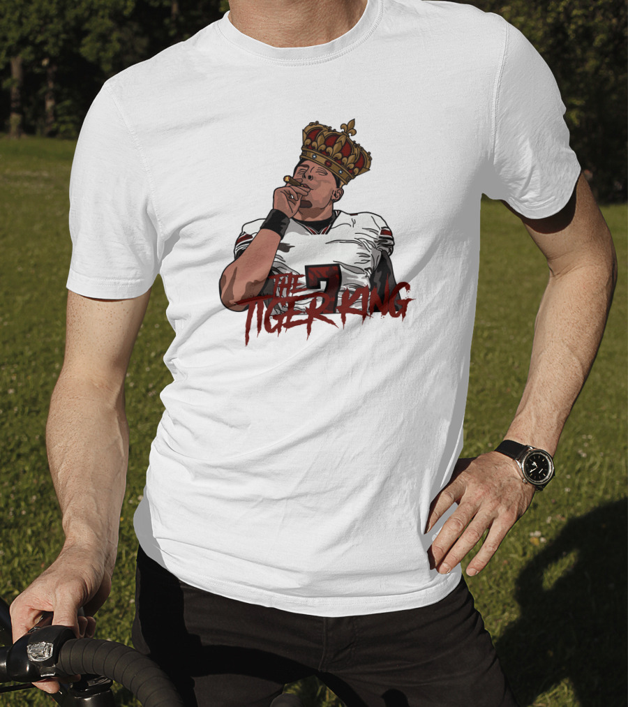 The Tiger King Spencer Rattler Crowned Quarterback T-Shirt