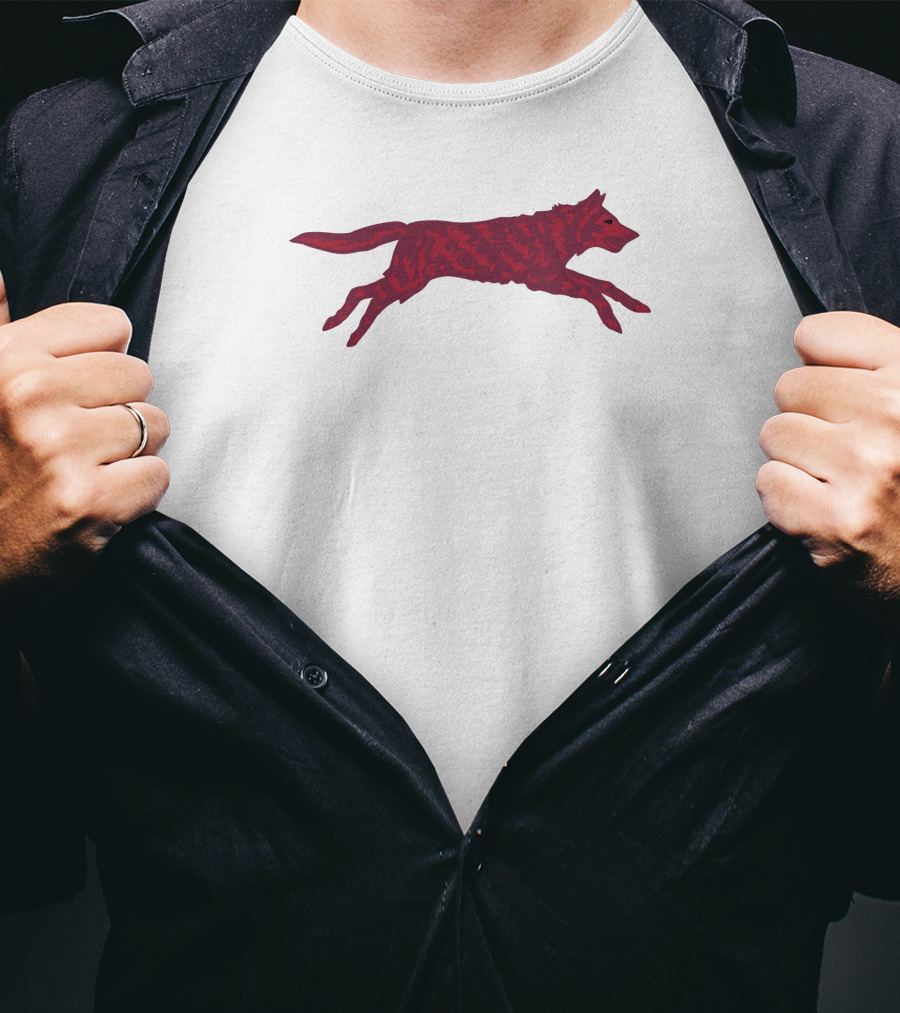 Greyson Crimson Wolf Leaping T-Shirt
