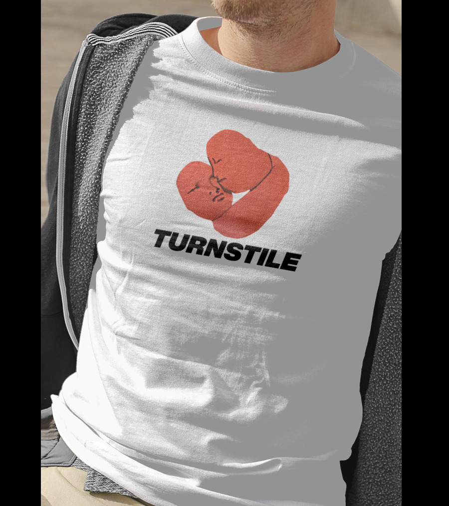 Turnstile Embrace Orange Faces T-Shirt
