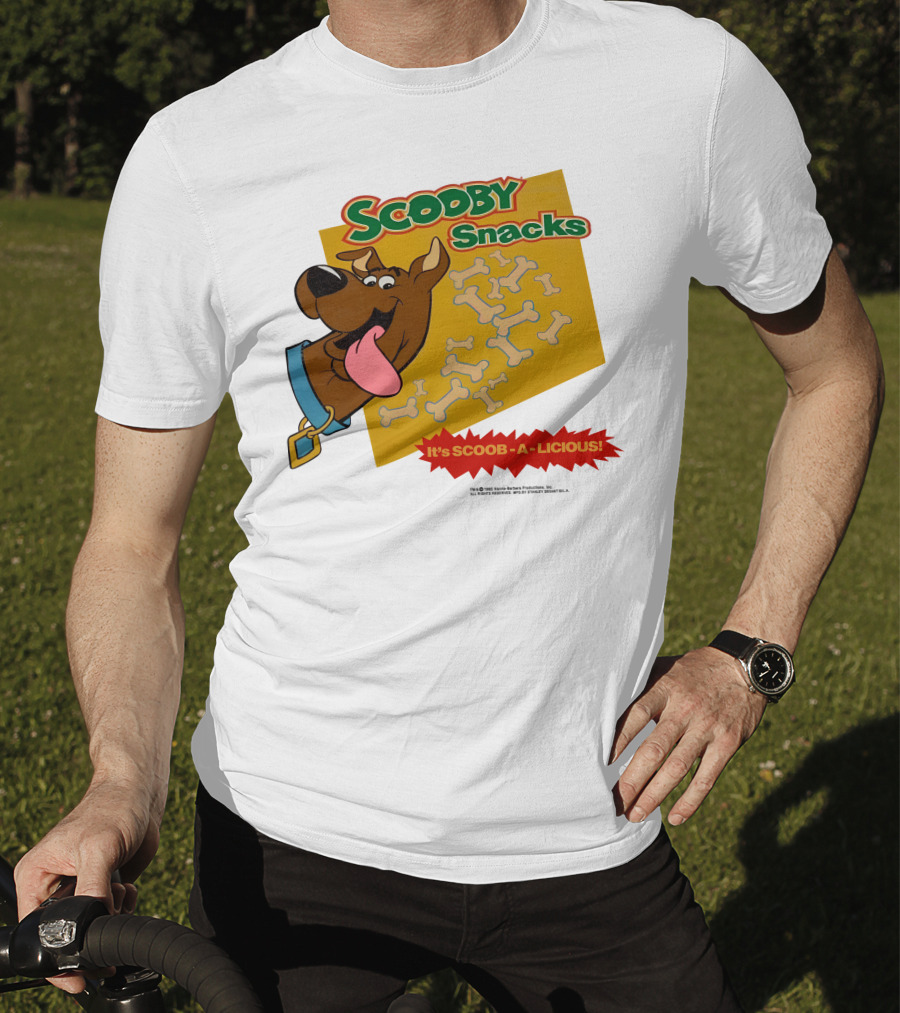 Scooby Snacks It's Scoob-A-Licious With Scooby-Doo And Bones T-Shirt