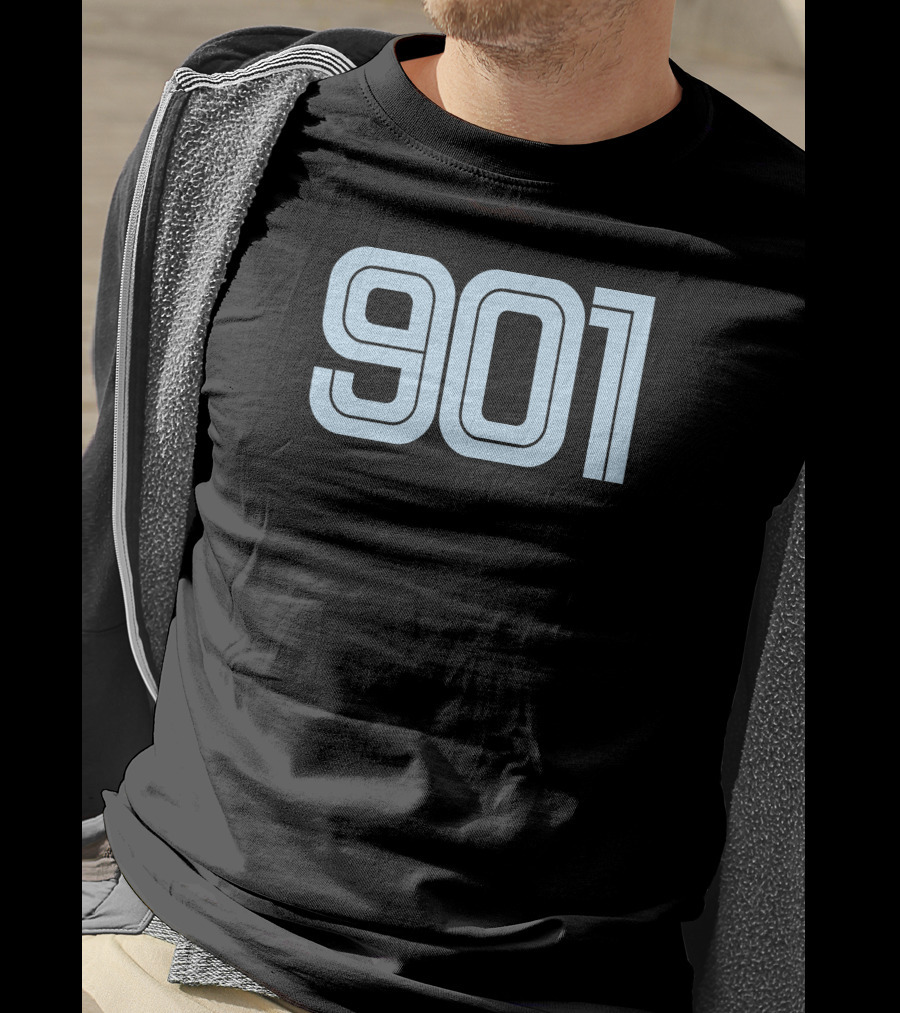 David Roddy 901 Memphis Basketball T-Shirt