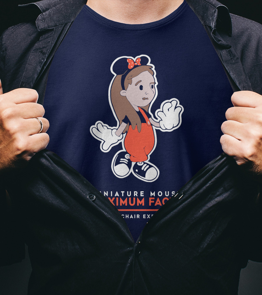 Miniature Mouse Maximum Facts Armchair Expert Disney Crossover T-Shirt