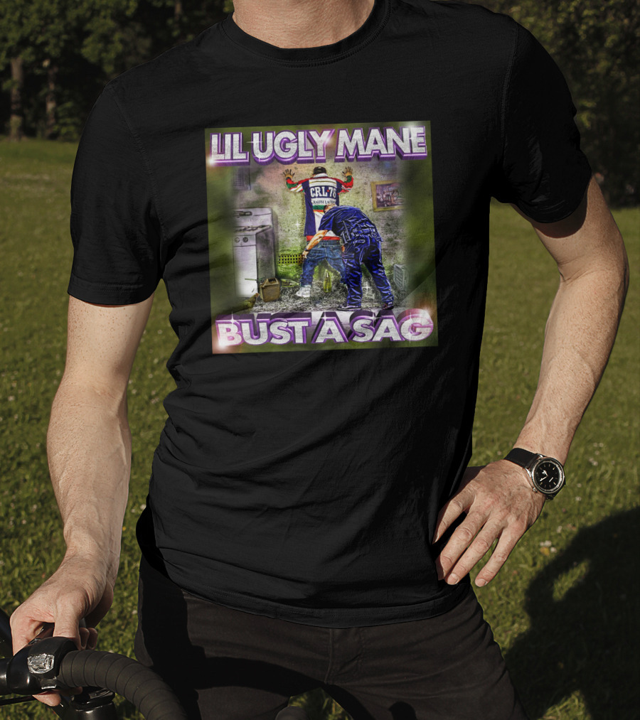 Lil Ugly Mane CRL 70 Bust A Sag T-Shirt