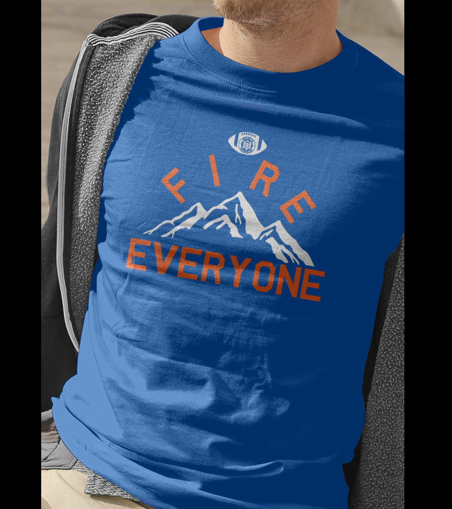Triple B Everyone Fire Football Mountain T-Shirt