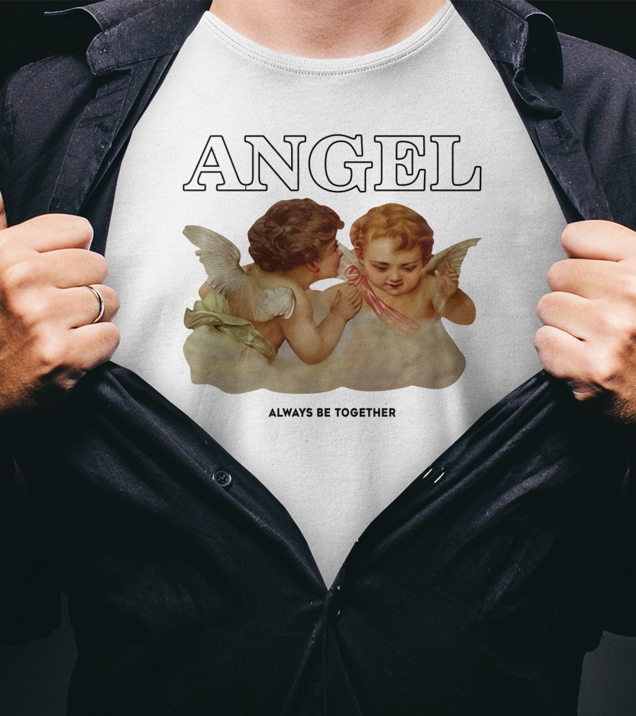 Angel Always Be Together Cherubs T-Shirt