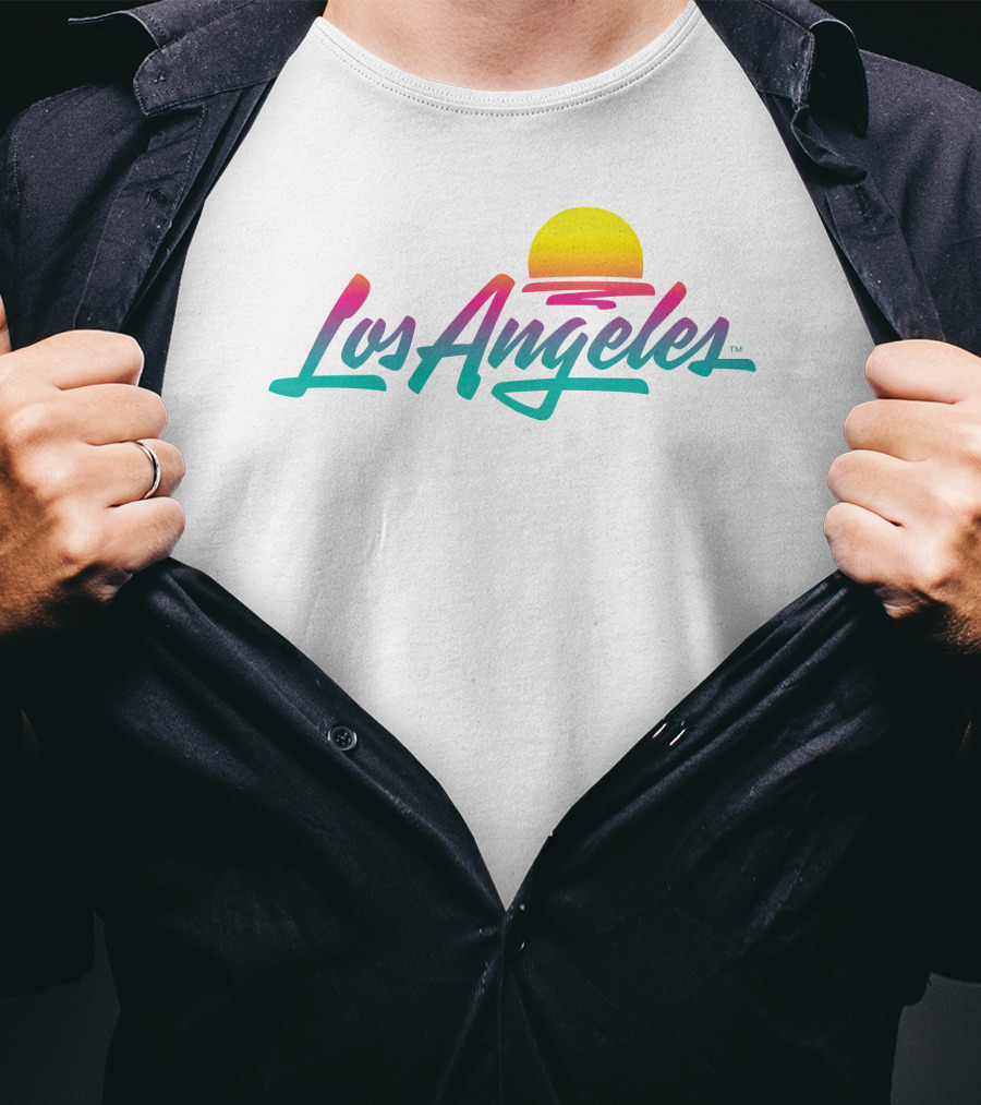 Los Angeles Shepard Fairey House Industries Sunset T-Shirt