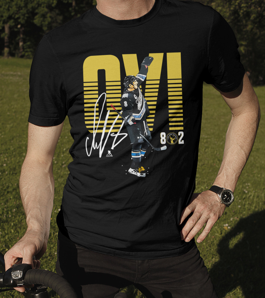 Nicklas Backstrom Ovi GR802 Alexander Ovechkin Hockey 8 802 Signature T-Shirt