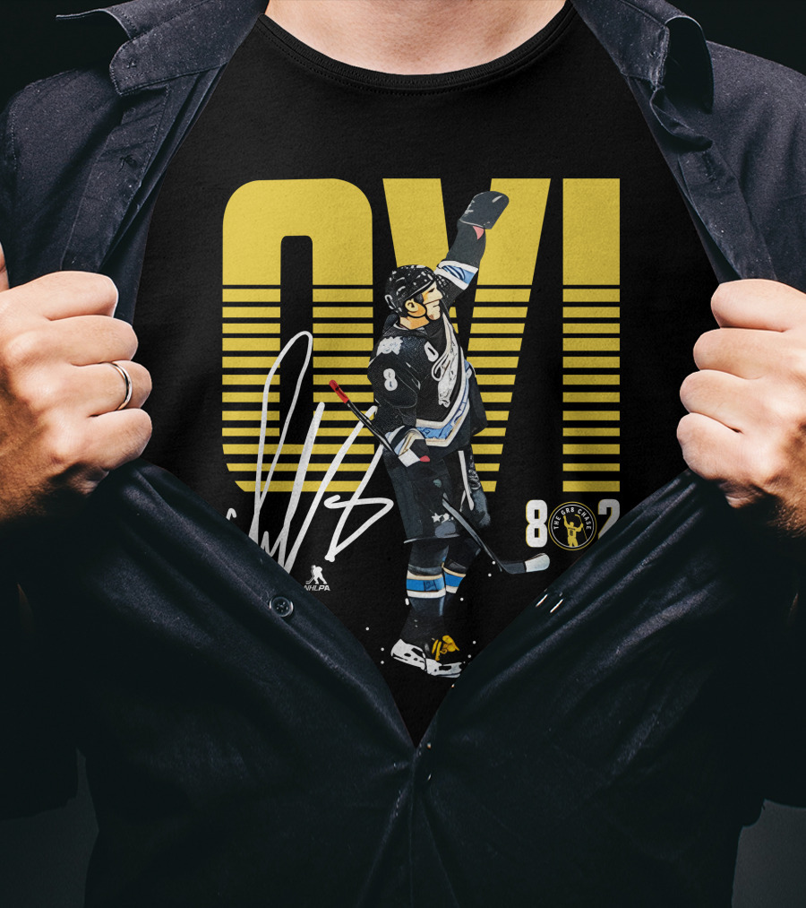 Nicklas Backstrom Ovi GR802 Alexander Ovechkin Hockey 8 802 Signature T-Shirt