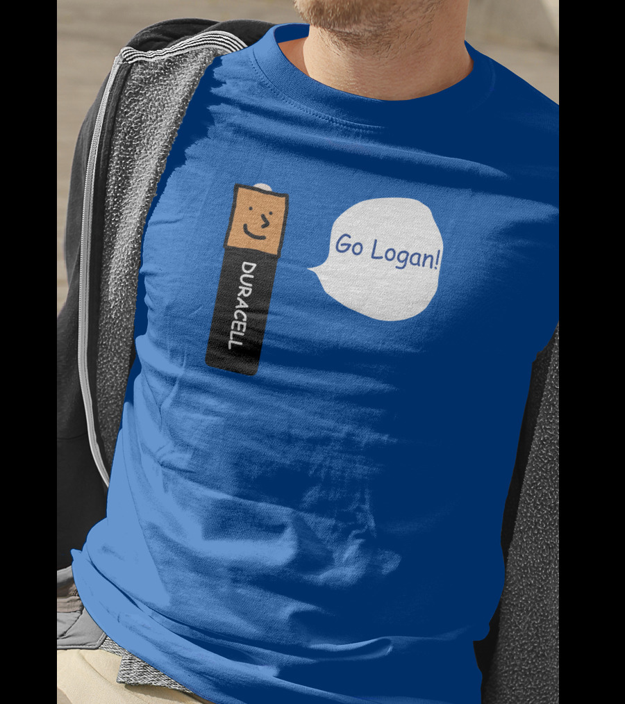 Duracell Battery Go Logan Encouragement T-Shirt