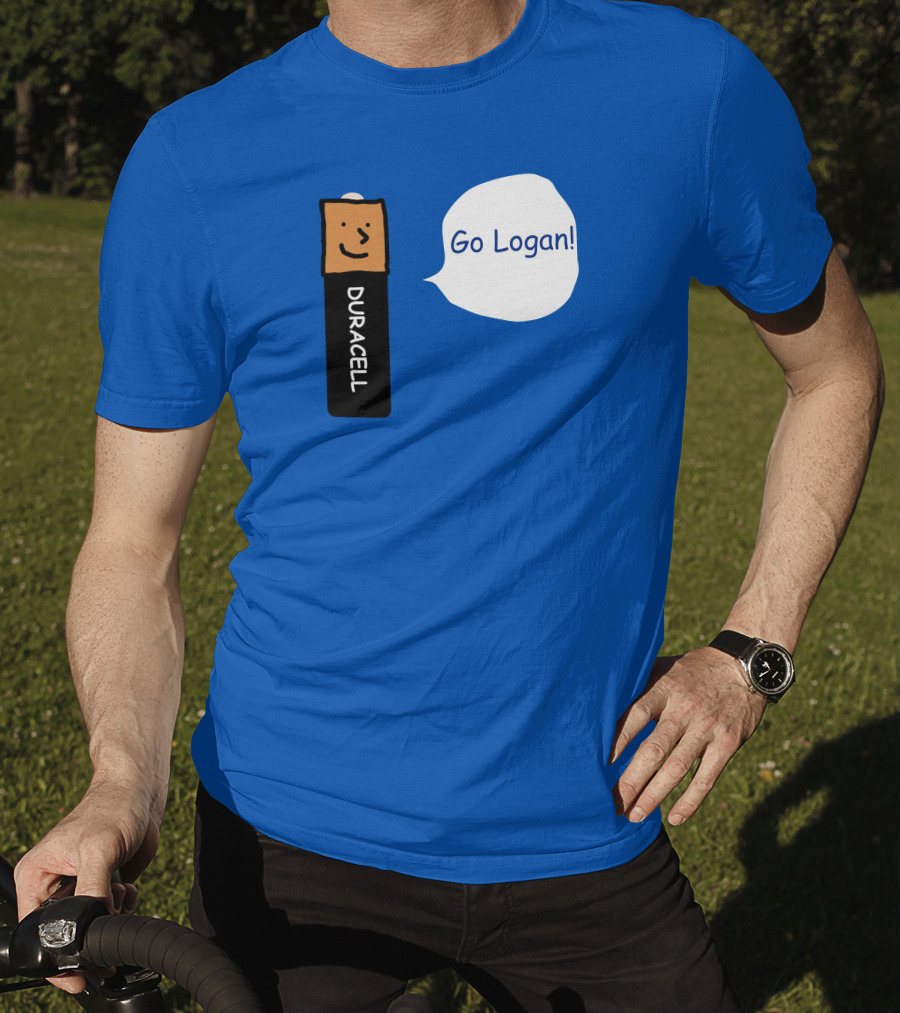 Duracell Battery Go Logan Encouragement T-Shirt