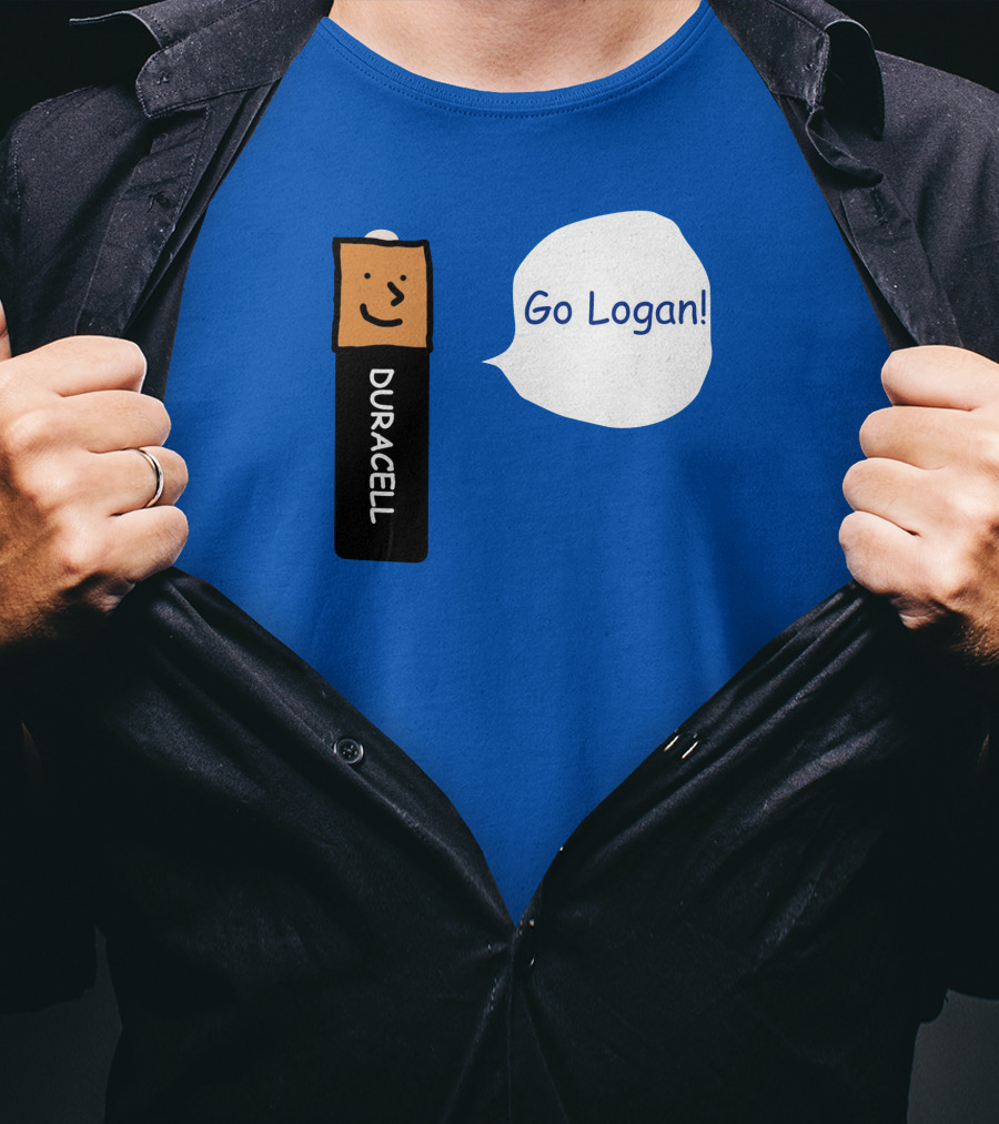 Duracell Battery Go Logan Encouragement T-Shirt