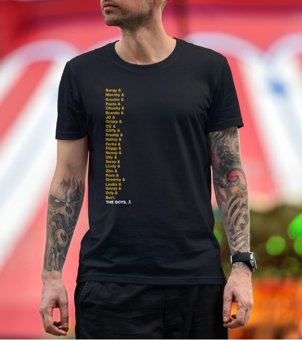 Premium T-Shirt: Bergy Marchy Krecho Pasta Chucky Brando JD Grizzy CC Cliffy Freddy Hallsy Forbs Fliggy Ully Nosey Sway Lindy Zbo Pavs Greersy Lauks Garny Orly Bert TH Bergy Marchy Krecho Pasta Chucky Brando JD Grizzy CC Cliffy Freddy Hallsy Forbs Fliggy Ully Nosey Sway Lindy Zbo Pavs Greersy Lauks Garny Orly Bert TH