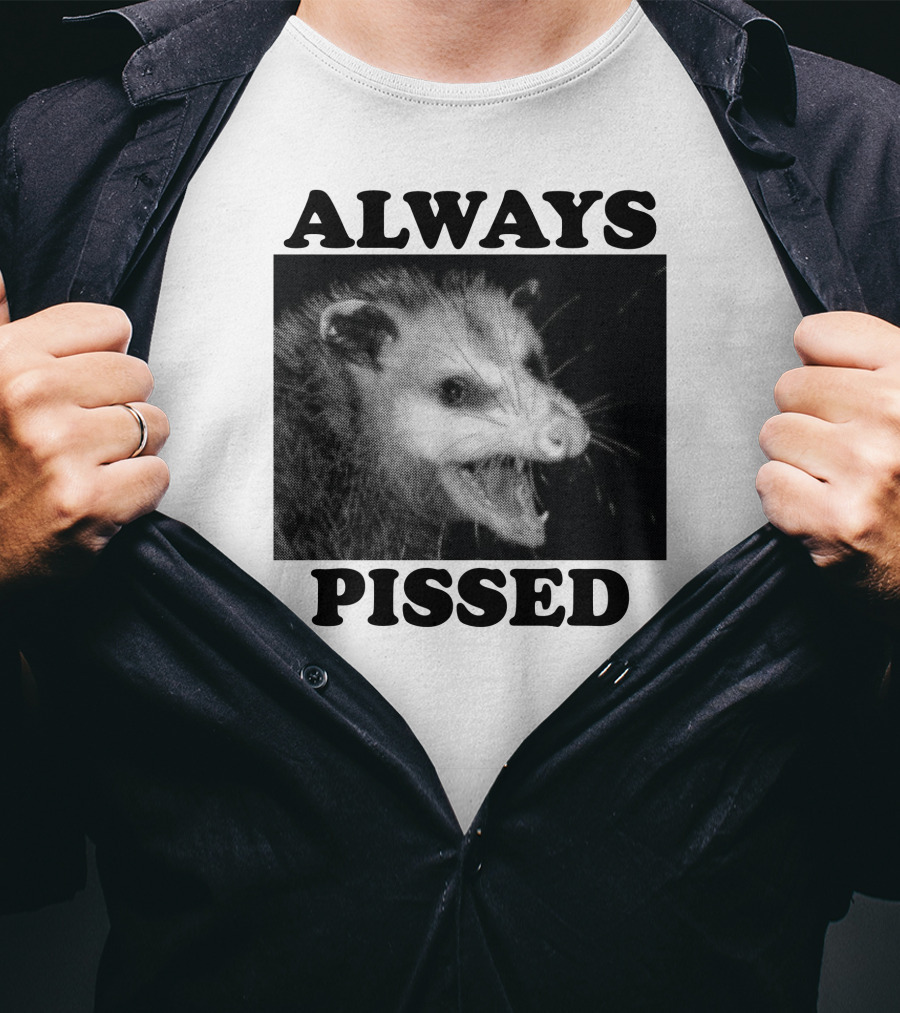Always Pissed Possum Wicked Clothes T-Shirt