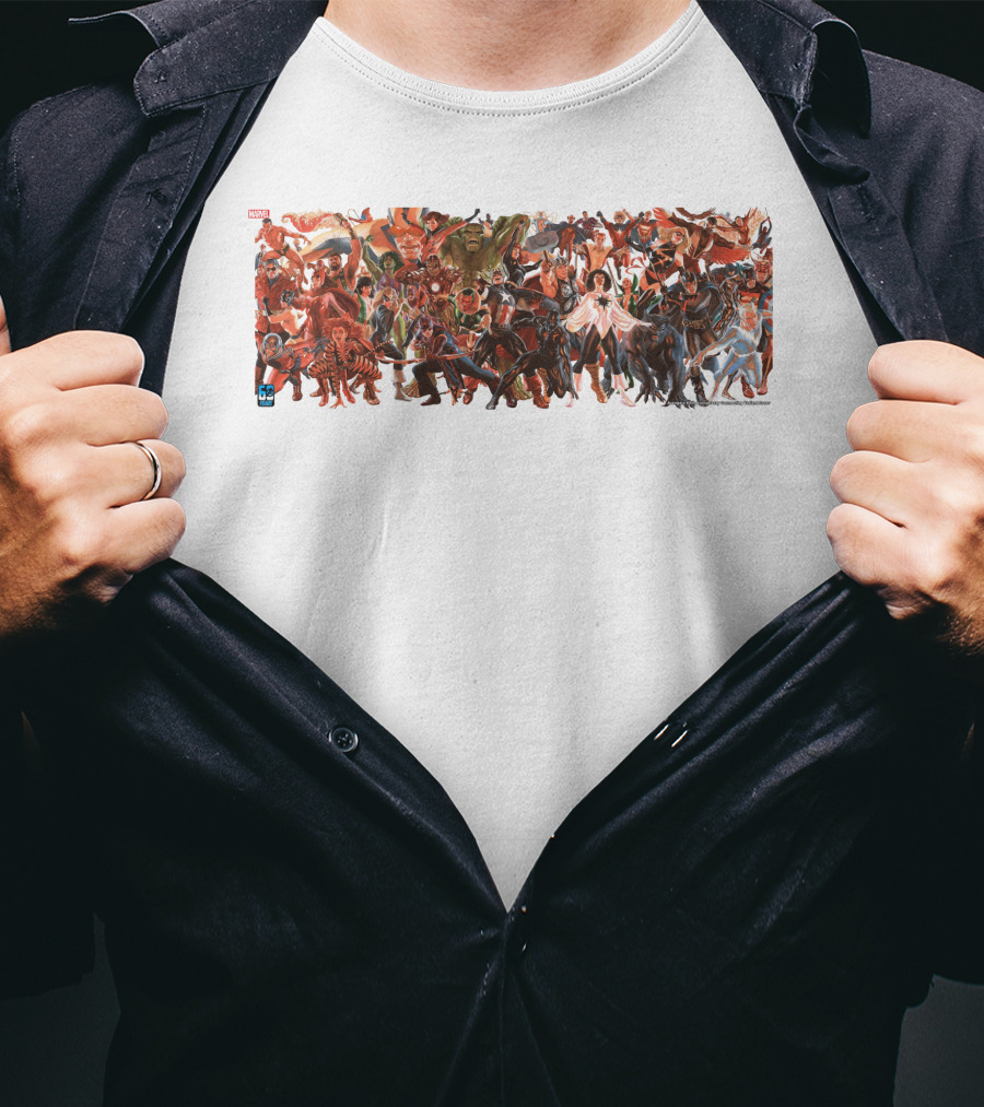 Alex Ross Has Revealed Avengers 60 Years Marvel Celebration T-Shirt