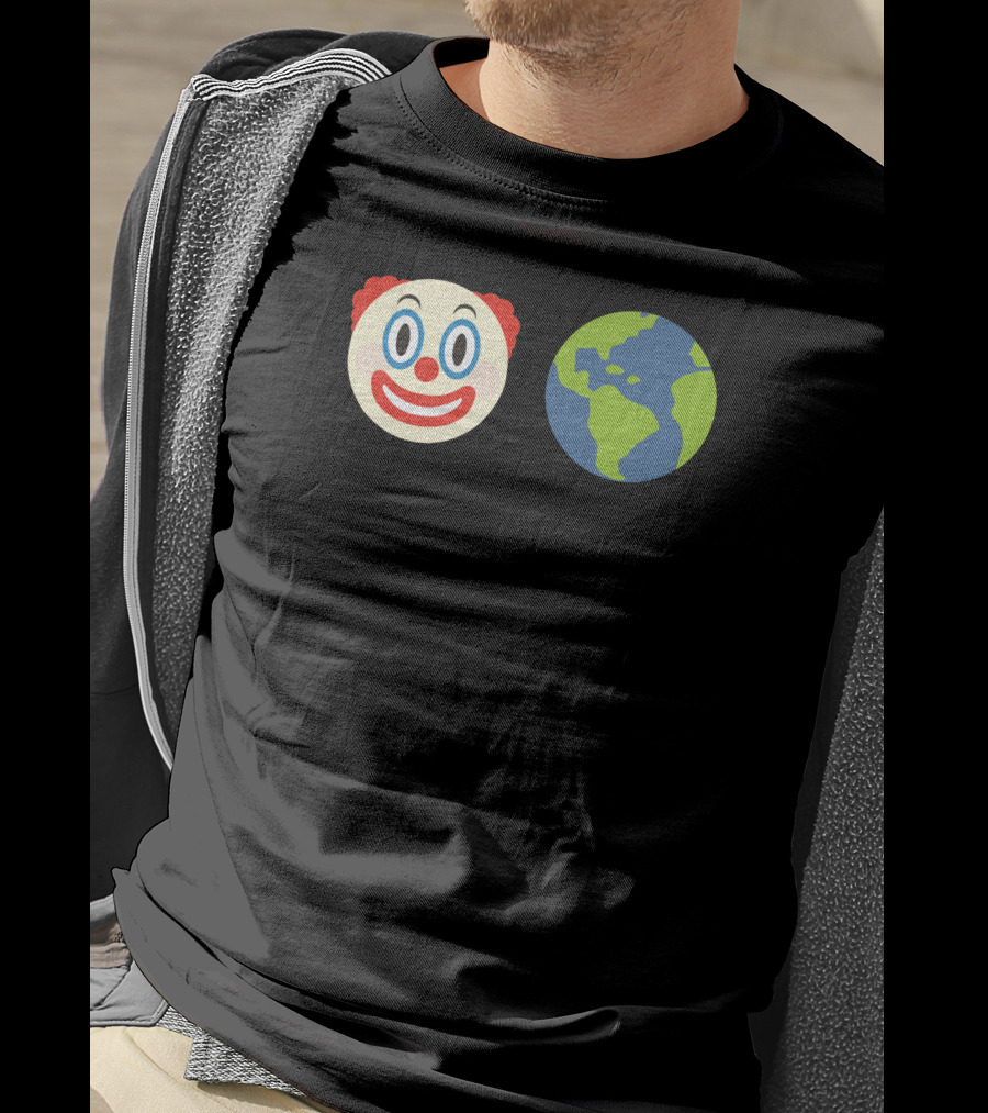 Thomas Massie Clown Earth Emoji Honk Honk World T-Shirt