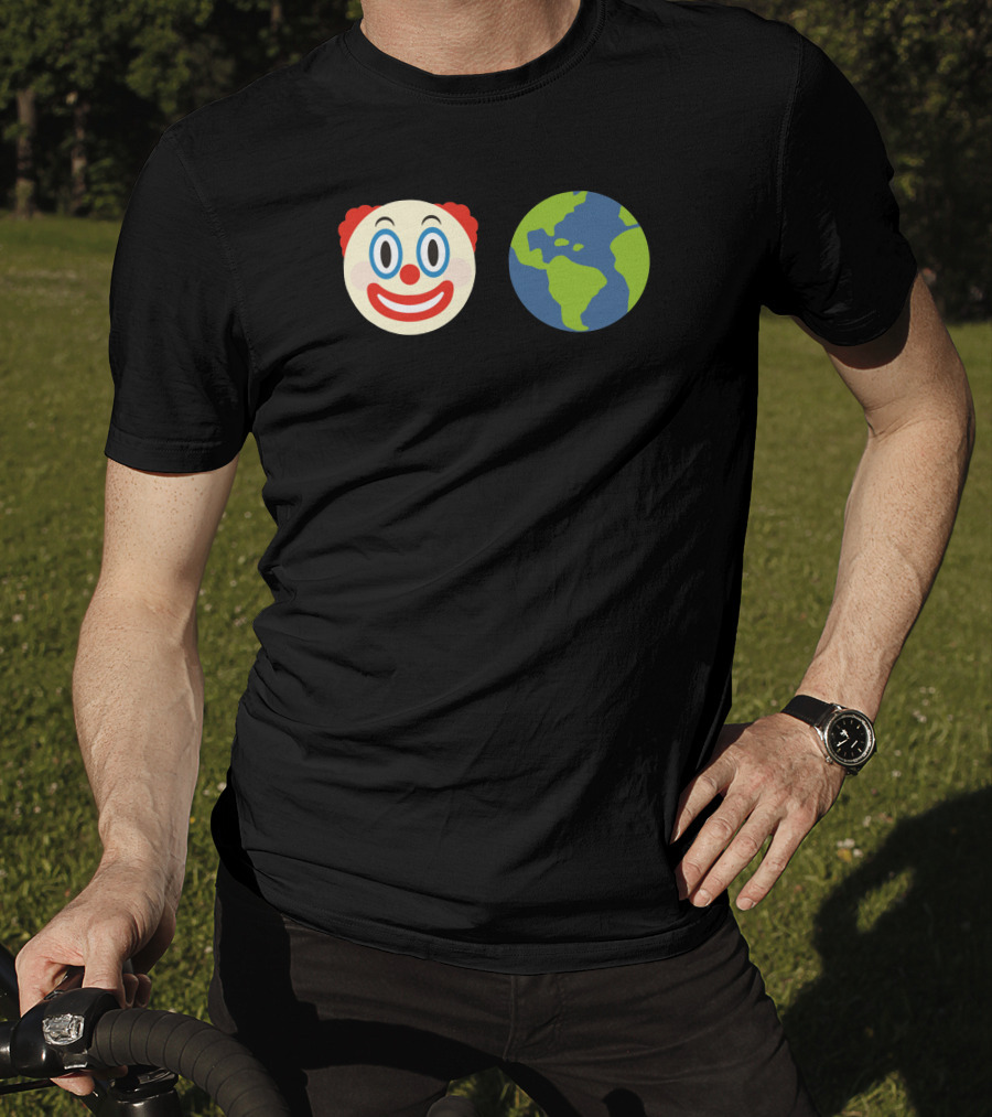 Thomas Massie Clown Earth Emoji Honk Honk World T-Shirt