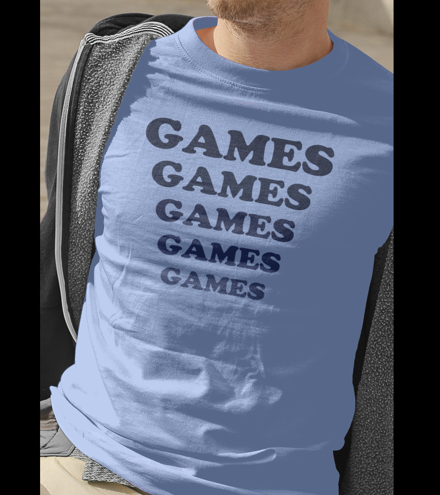 Letterboxd Games Games Games Games Games T-Shirt
