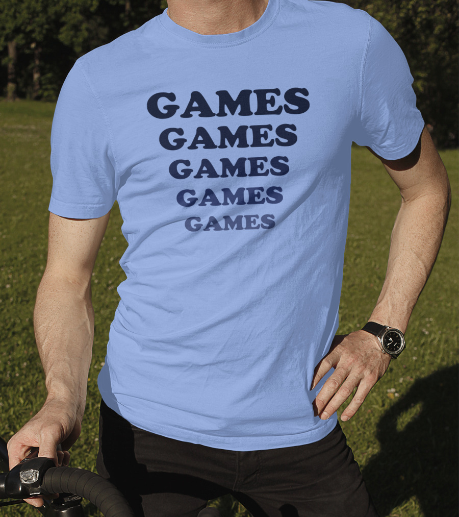 Letterboxd Games Games Games Games Games T-Shirt
