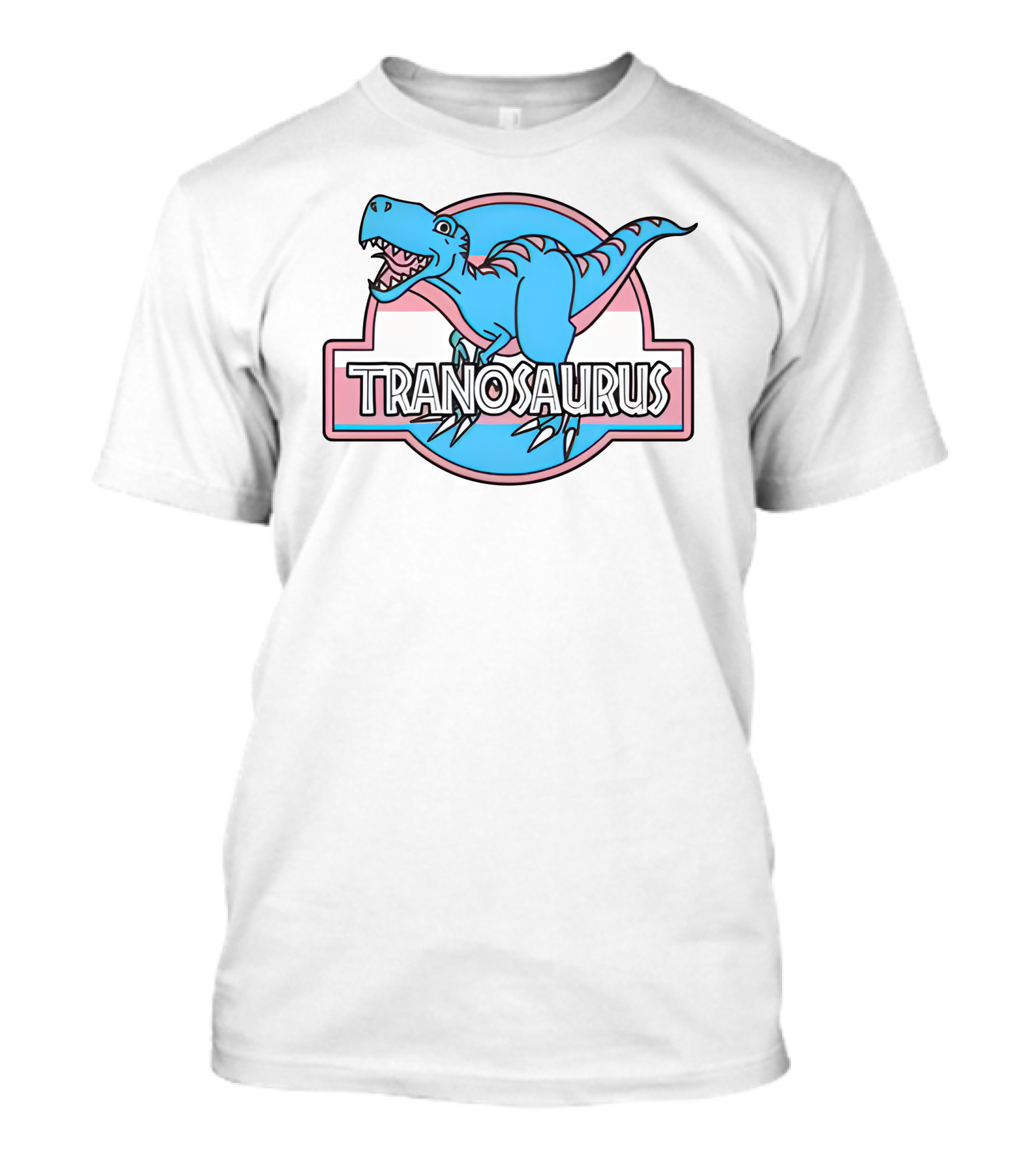 Tranosaurus Kat Abu Not A Trans Dinosaur T-Shirt