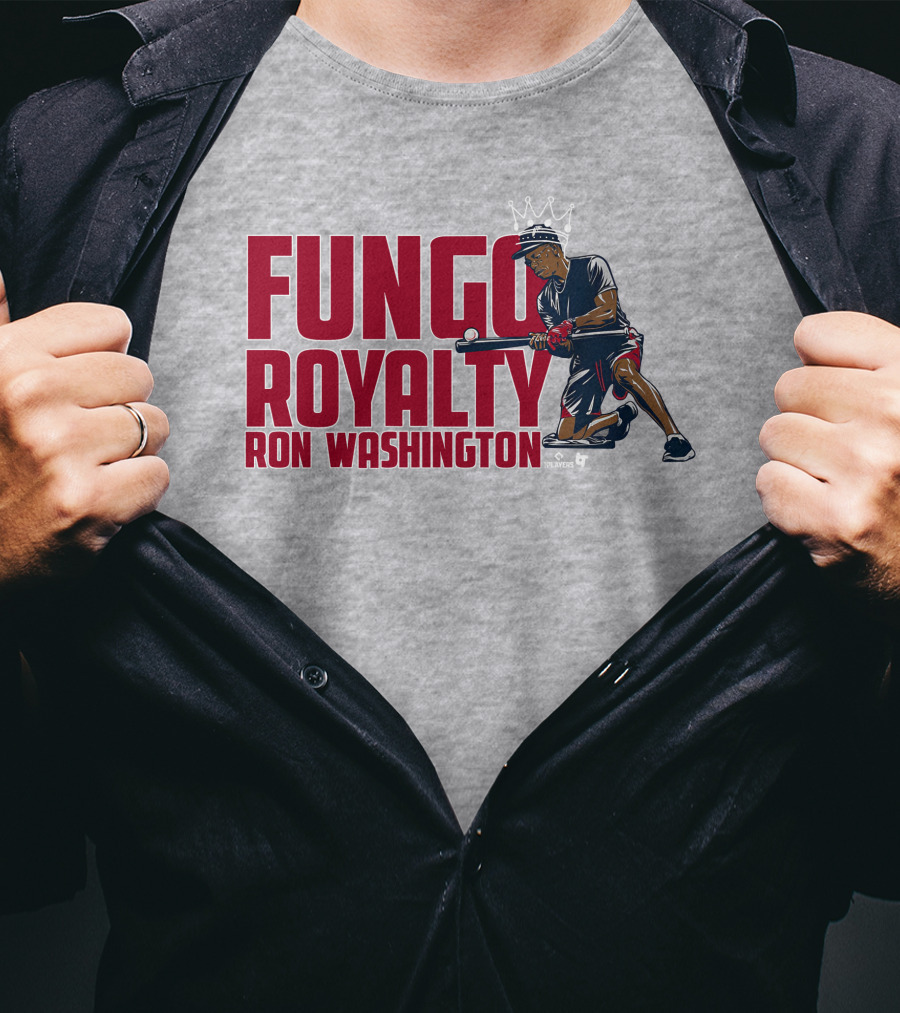 Fungo Royalty Ron Washington Baseball King T-Shirt