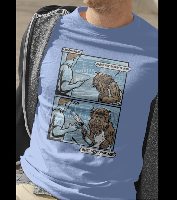 Down To Dunk Meanwhile Aagh The Season Is Over But Not For Me 22-23 T-Shirt