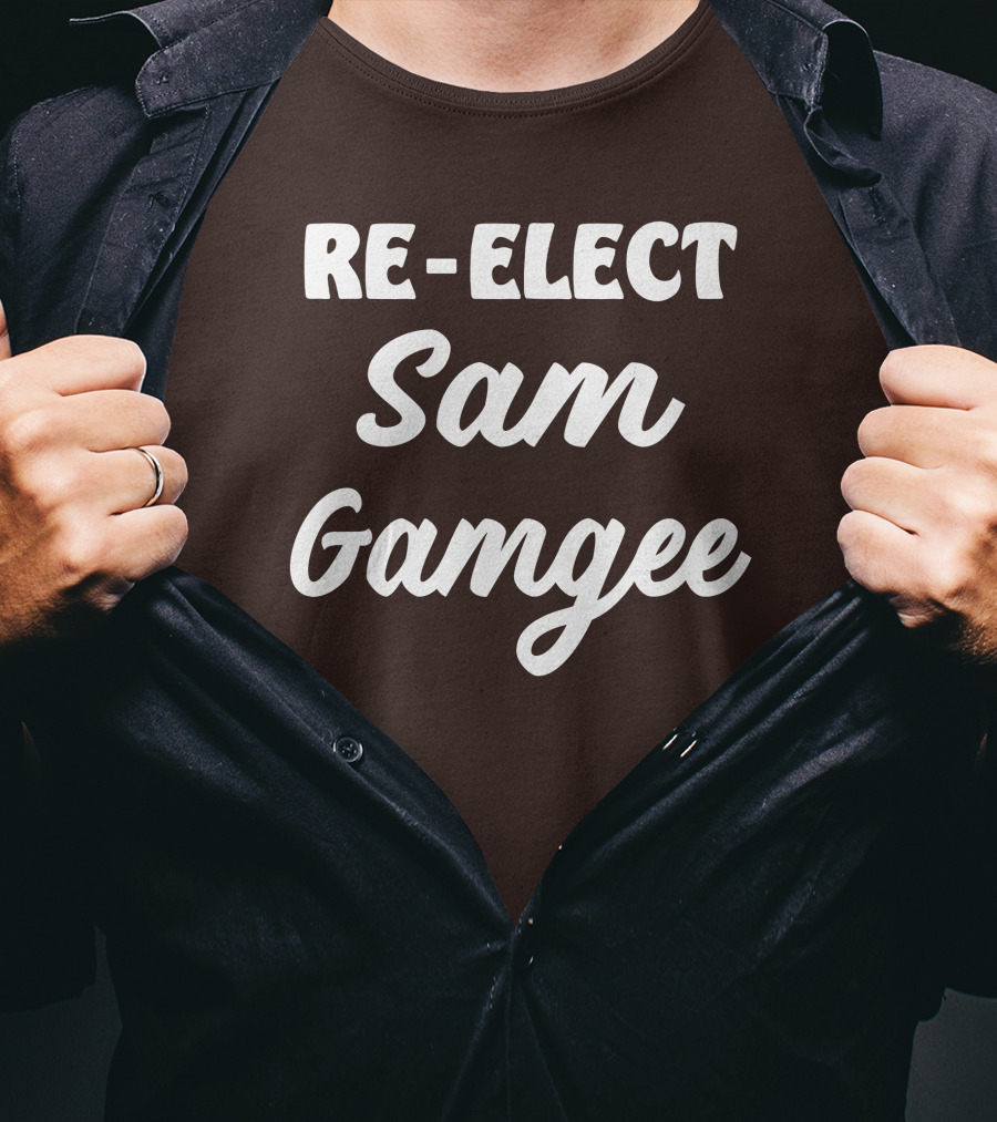 Re-Elect Sam Gamgee Lord Of The Rings Campaign T-Shirt
