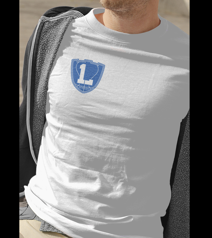 One Last L 3.5.22 Blue Shield Emblem T-Shirt